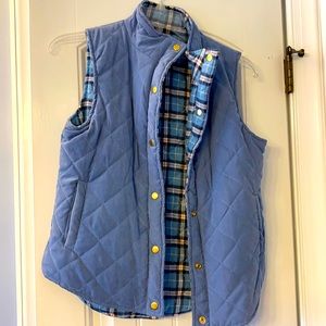 Reversible Blue Vest